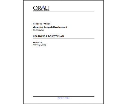 2b | Learning Project Plans