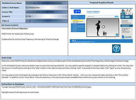 3a | Storyboards/Design Outlines